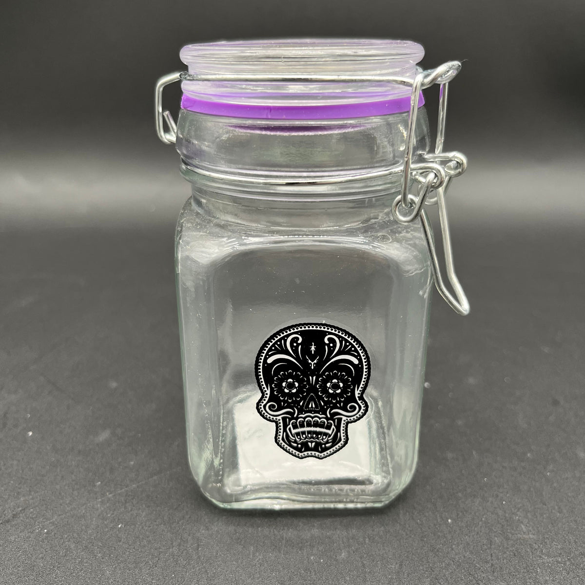 Juicy Jar - Large Glass Storage Jar-Meech Madness Smoke Shop