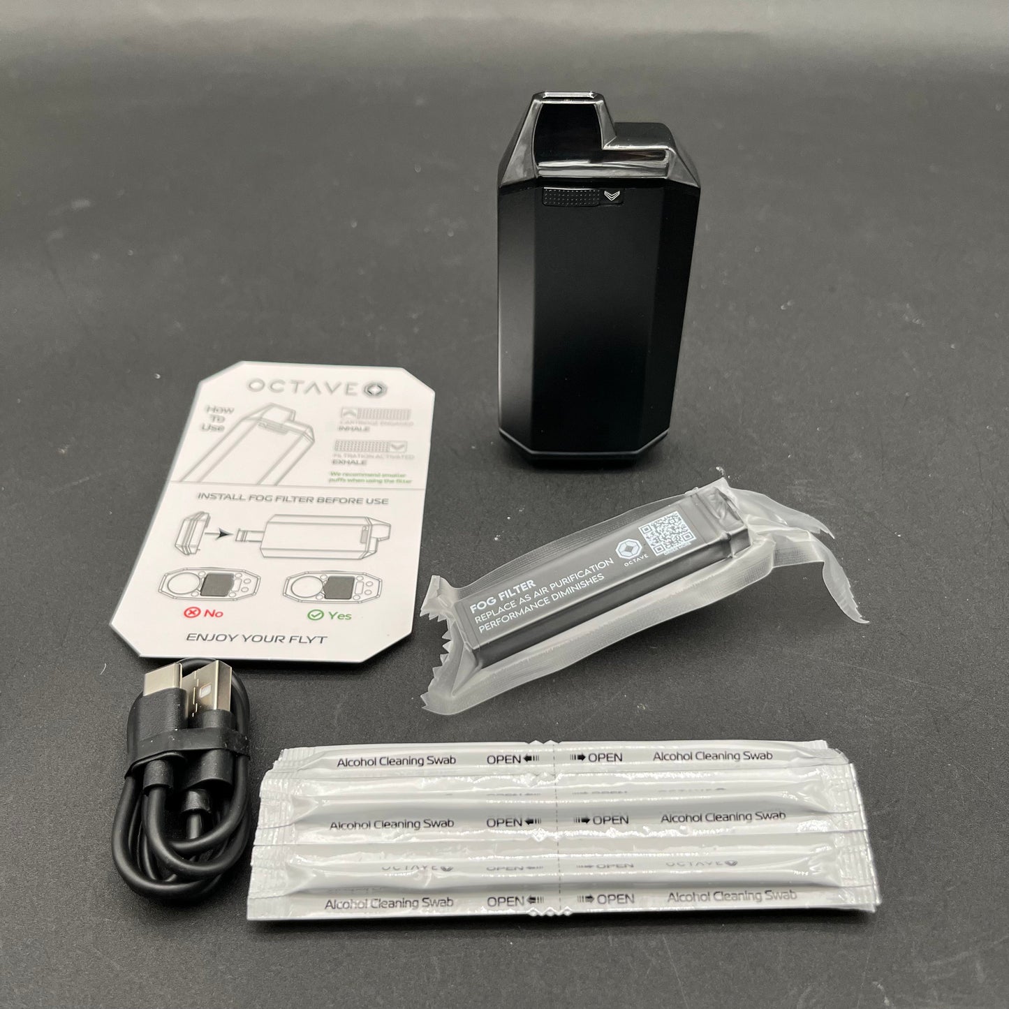 Octave Flytbox - Cart Battery + Odor Filter-Avernic Smoke Shop