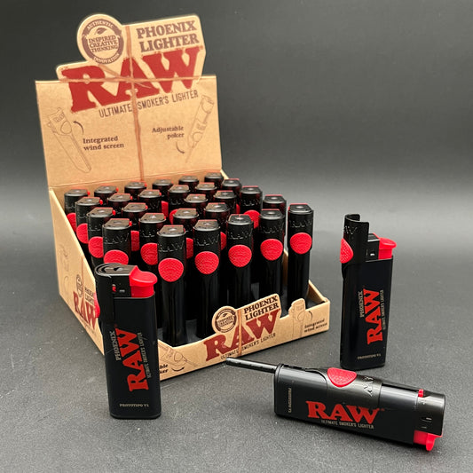 RAW Phoenix Lighters - 1ct-Avernic Smoke Shop