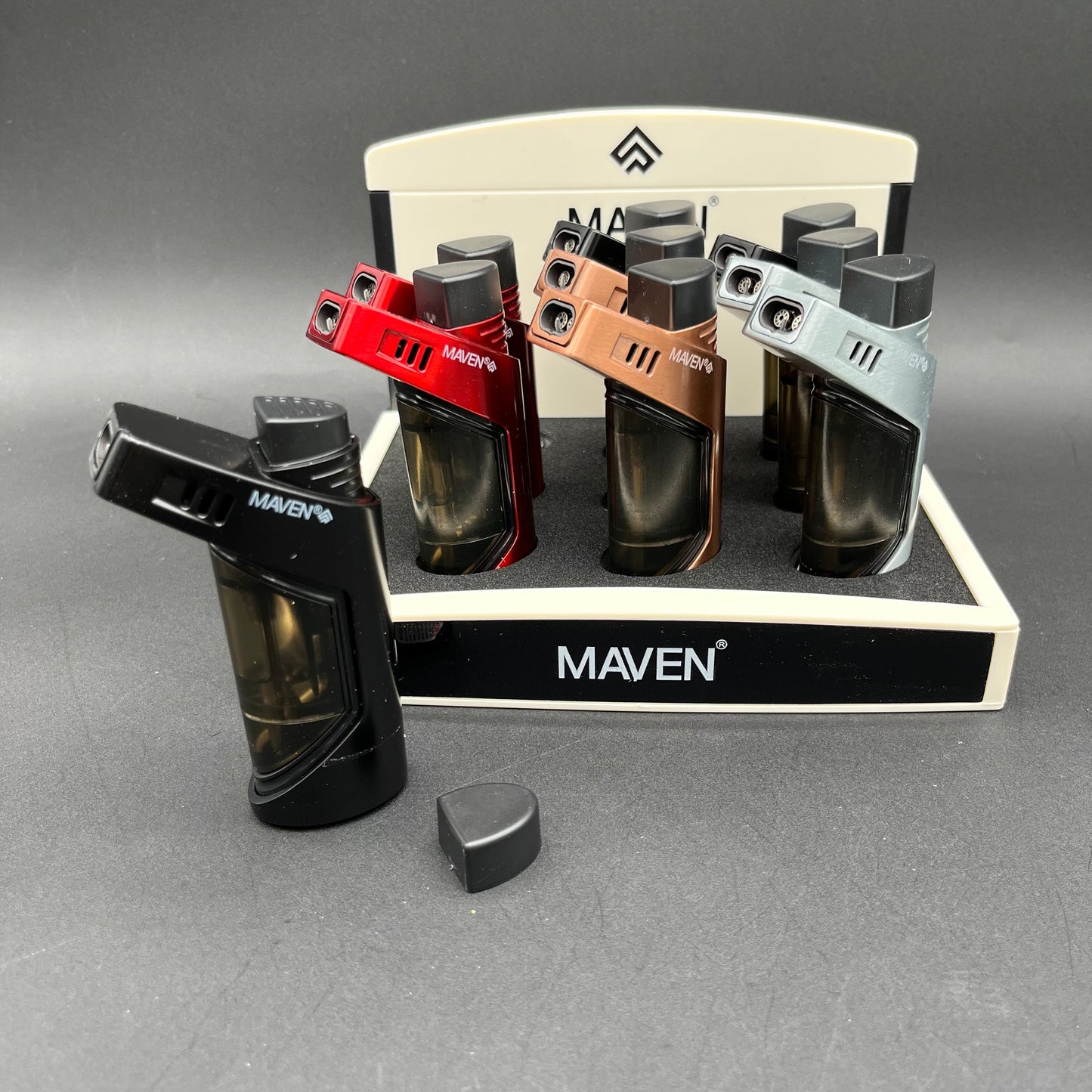 Maven Duo Dual Flame Torch Lighter | 4"-Avernic Smoke Shop