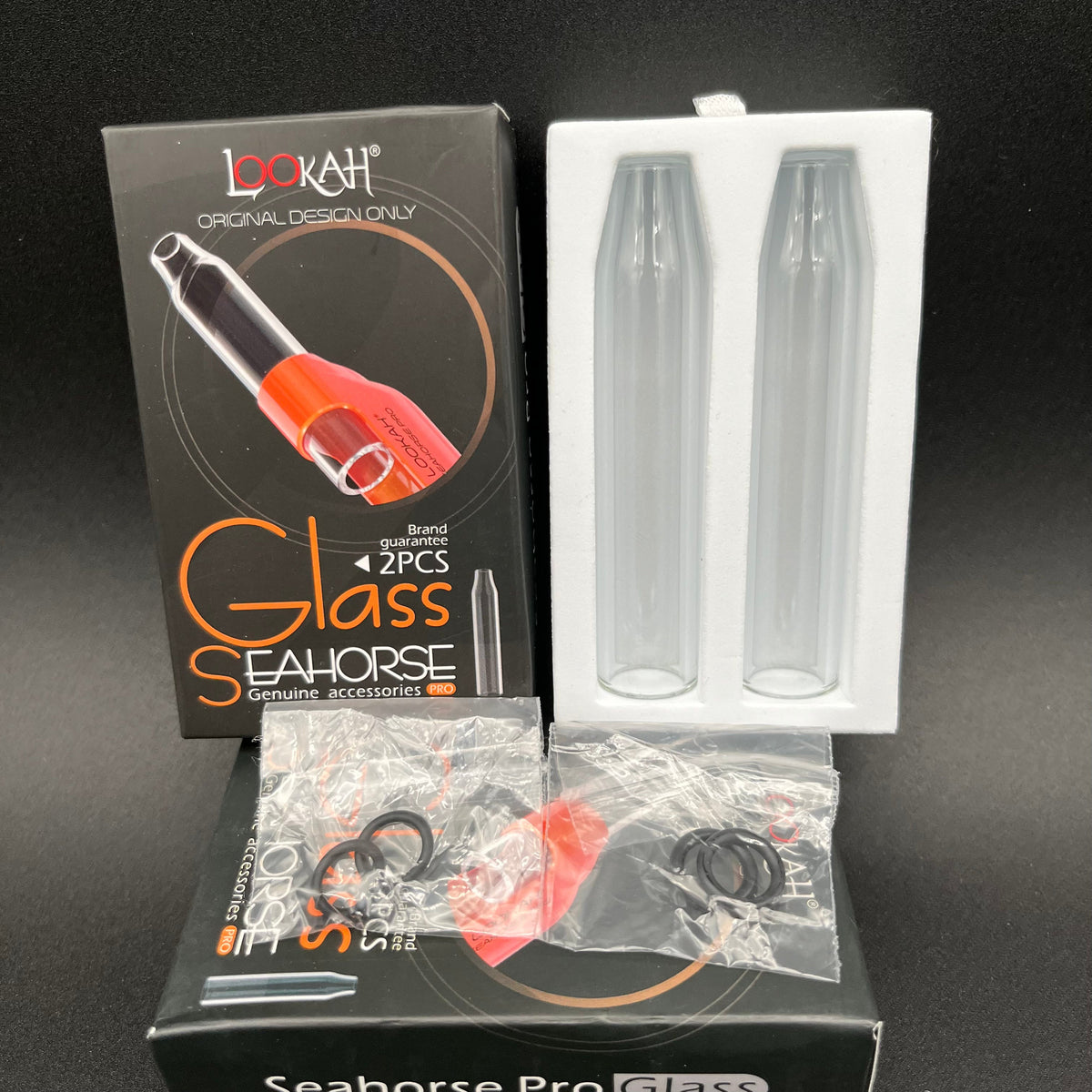 Lookah Seahorse Pro Replacement Glass 2-Pack-Avernic Smoke Shop