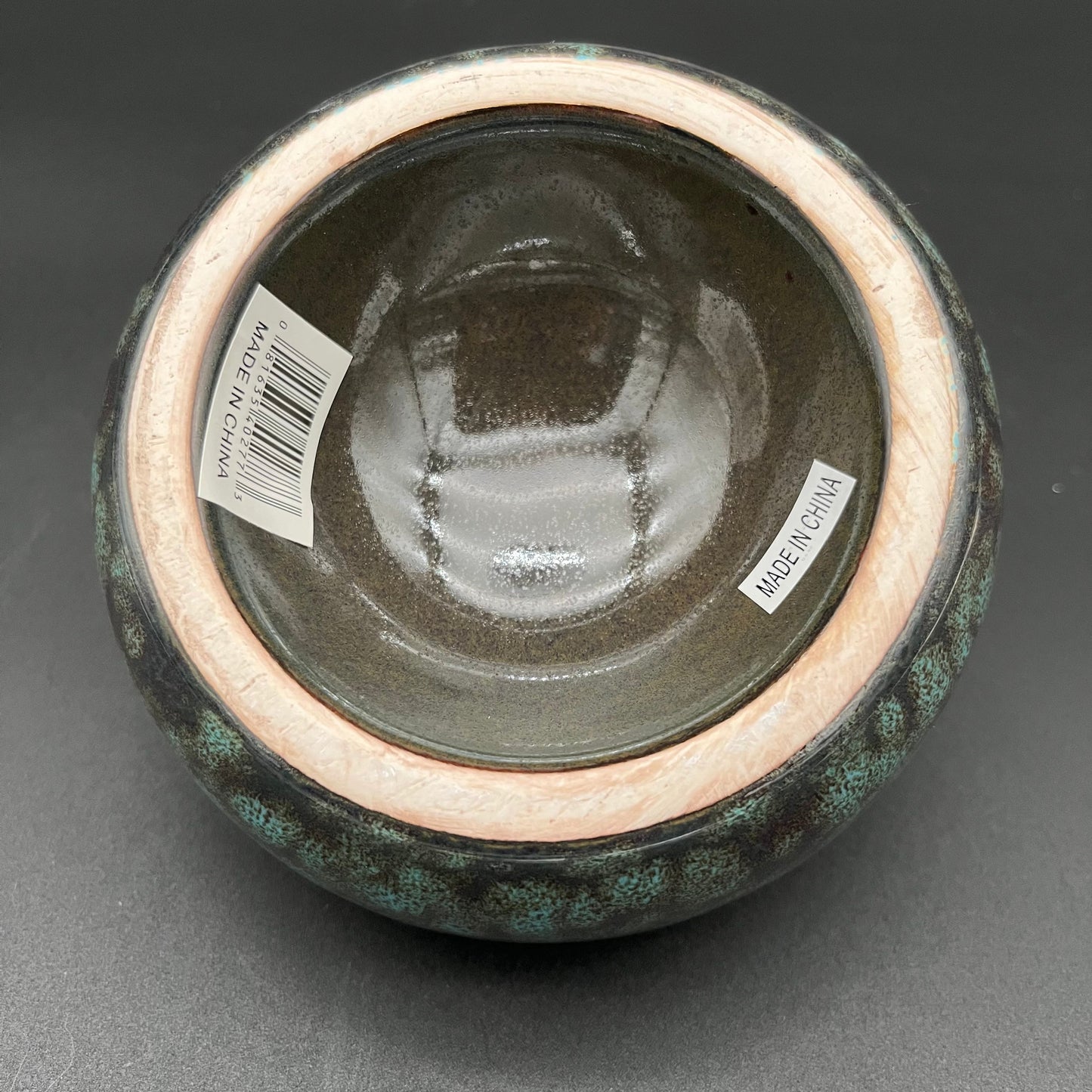 Moroccan Ceramic Ashtray - 5" Reactive Blue-Avernic Smoke Shop