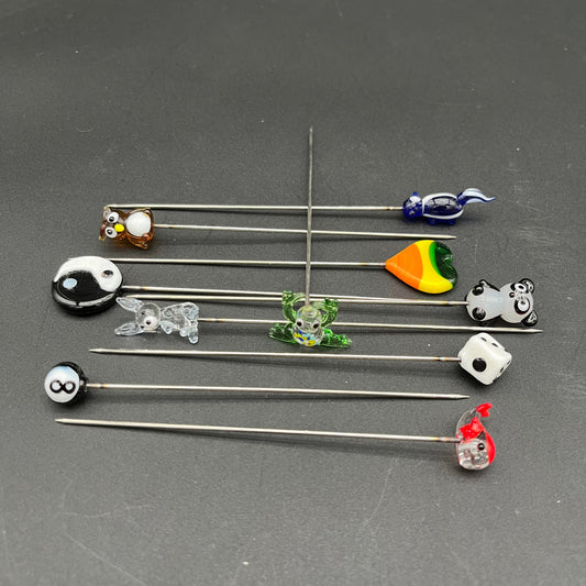 Glass Hairpin Poker Tool-Avernic Smoke Shop