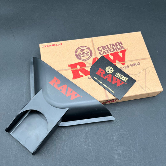 RAW® - Large Crumb Catcher with Sweep Card-Meech Madness Smoke Shop