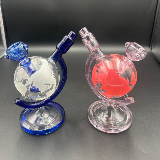 7” Globe Water Pipe - Meech Madness Smoke Shop