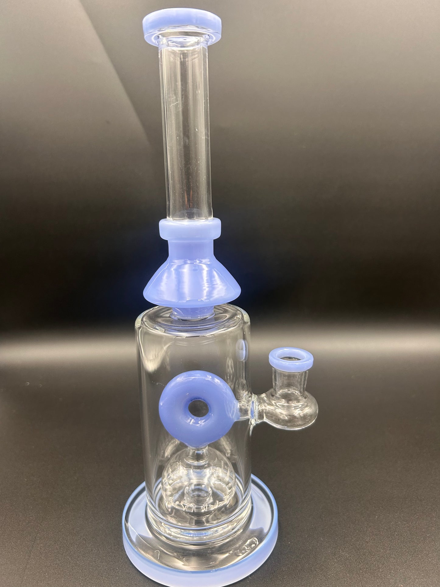 10.5” Donut Perc Recycler Water Pipe - Meech Madness Smoke Shop