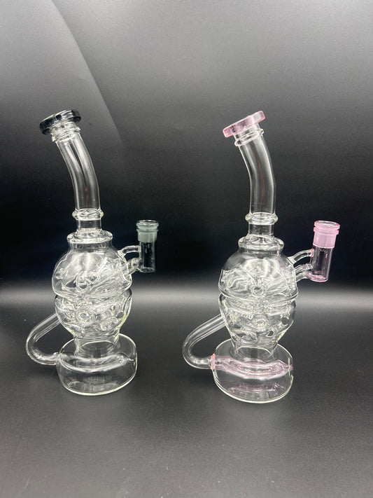 10" Fab Egg Recycler Water Pipe - Meech Madness Smoke Shop