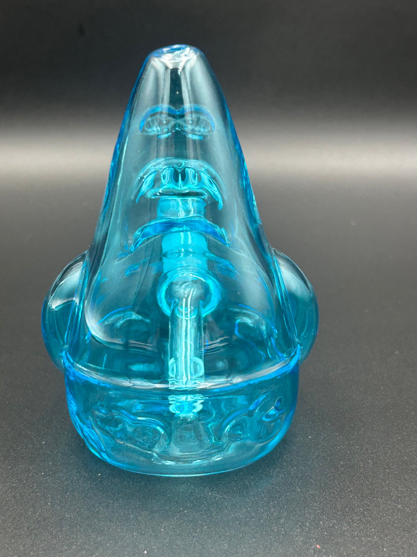 4” Inspired Starfish Character Water Pipe – Blue - Meech Madness Smoke Shop