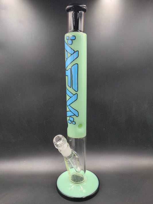 AFM Double Color Straight Tube Bongs 18"-Avernic Smoke Shop