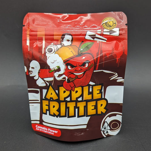 Apple Fritter 3.5g Mylar Bags-Meech Madness Smoke Shop
