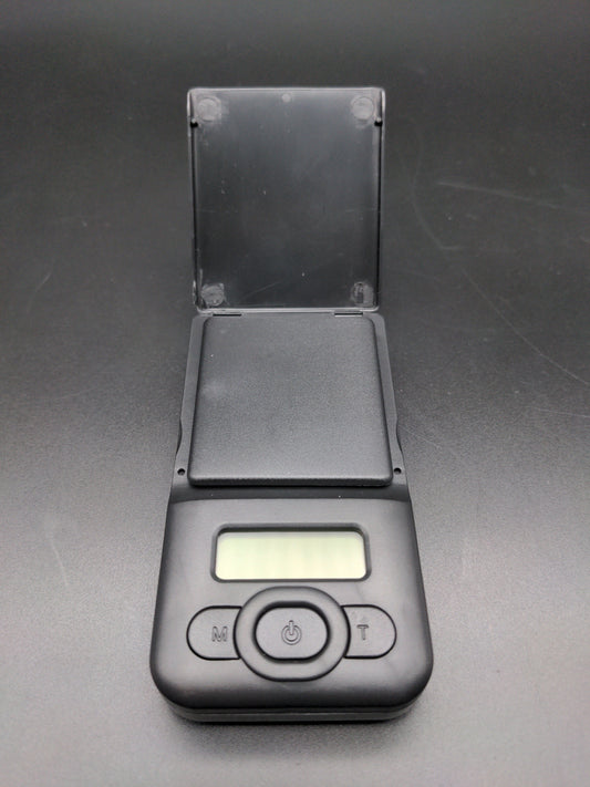 AWS V2 Flip Style Digital Scale - 600g x 0.1g | Black-Meech Madness Smoke Shop