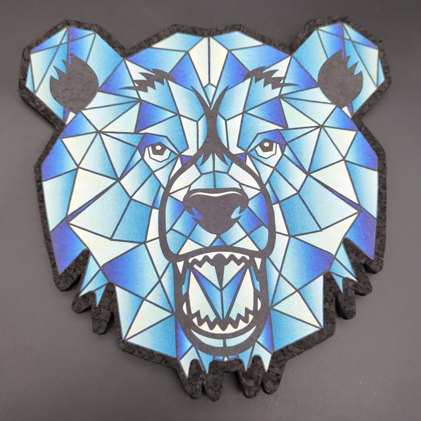 Bear Quartz x Moodmats Dab Mat | Iced Bear | 8"-Avernic Smoke Shop