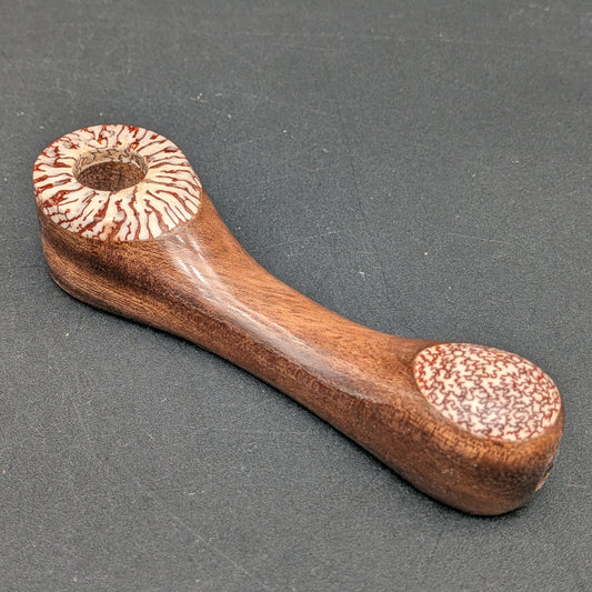 Betel Nut Wood Hand Pipe | 4"
