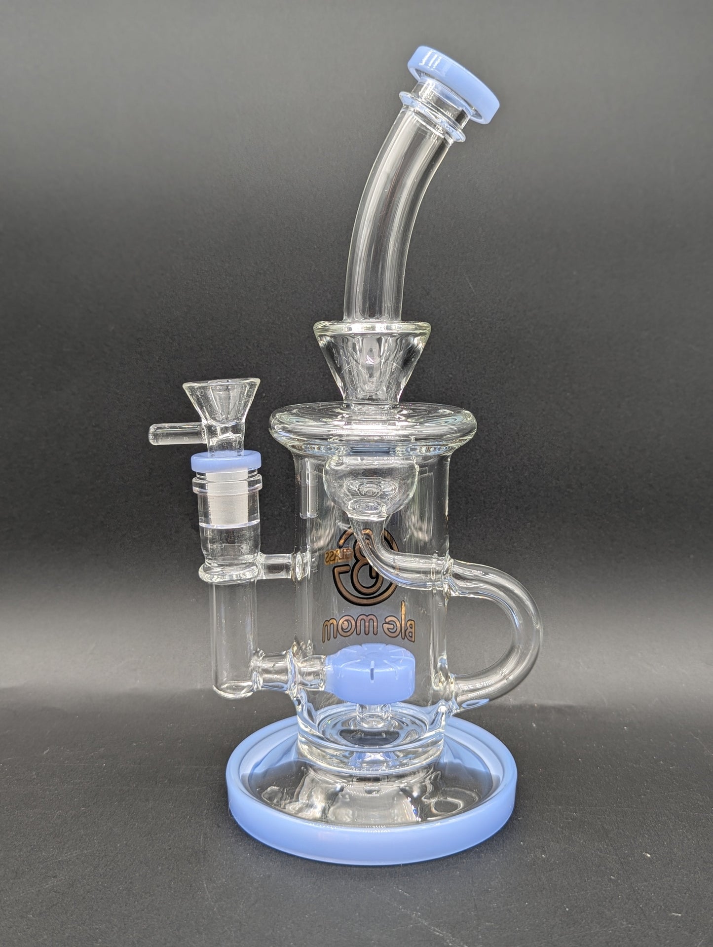 Big Mom Glass Klein Recycler Bong-Meech Madness Smoke Shop