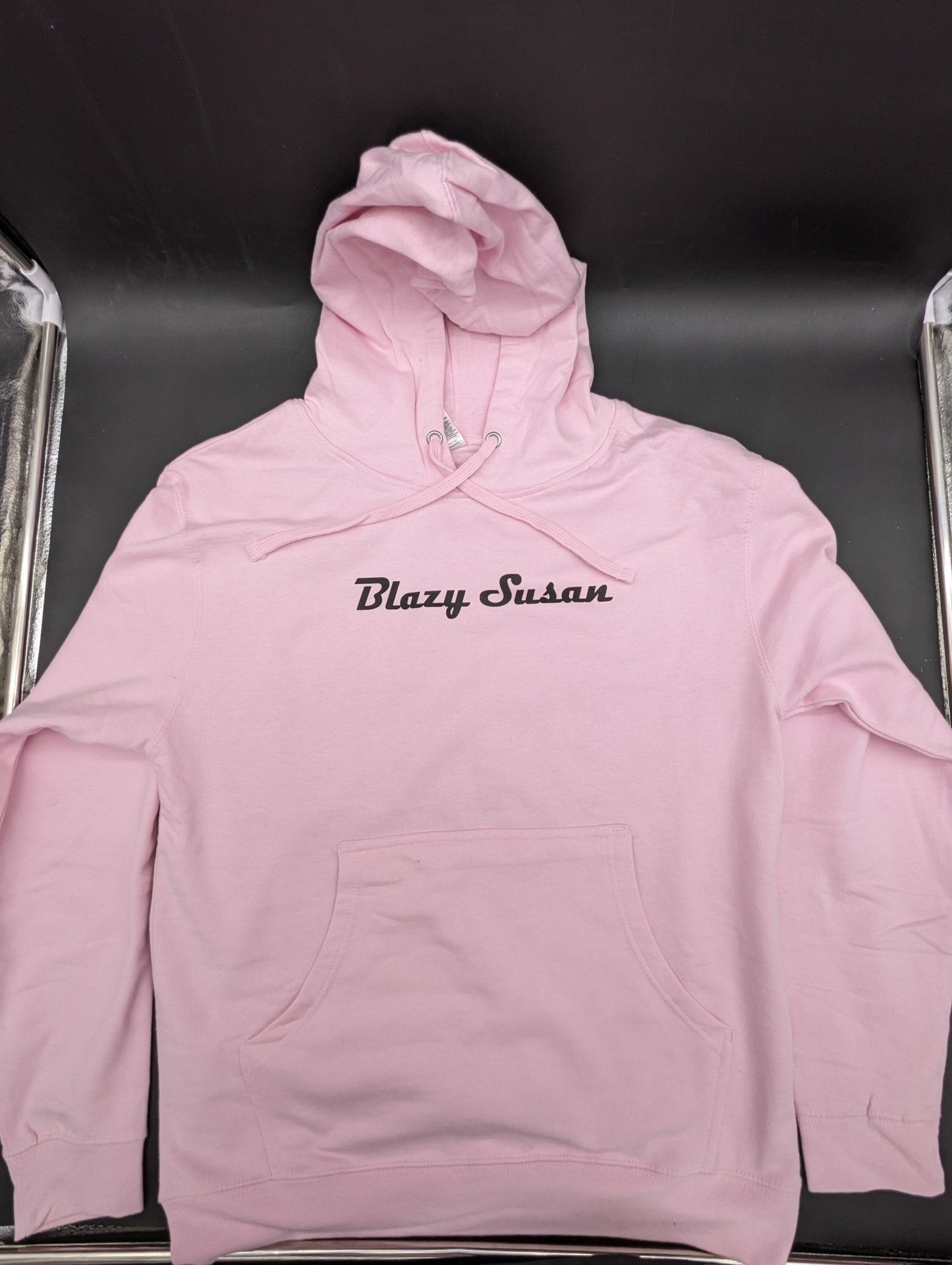 Blazy Susan Pink Hoodie - Meech Madness Smoke Shop