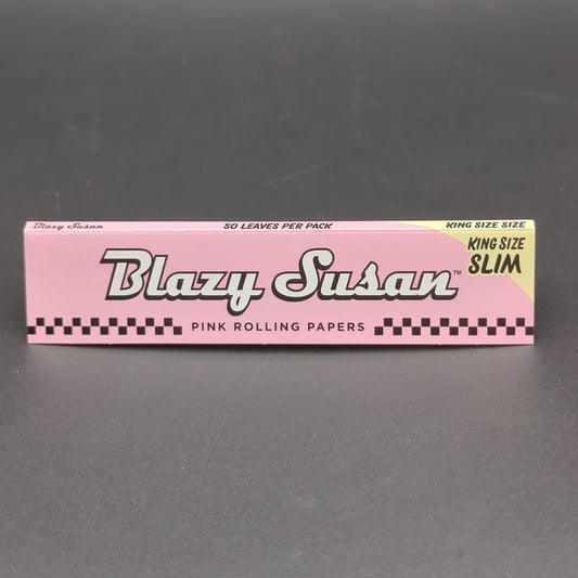 Blazy Susan Pink King Size Rolling Papers | 50pk-Meech Madness Smoke Shop