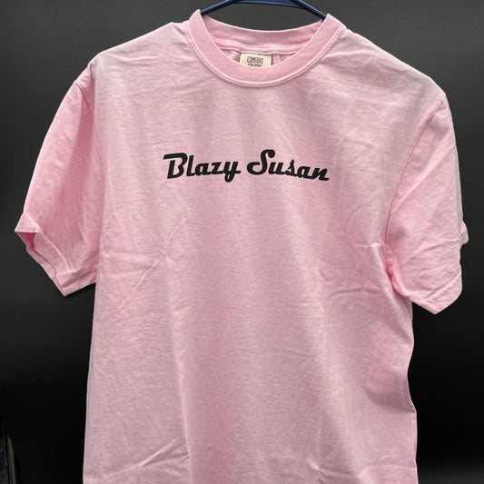 Blazy Susan Pink Shirt-Meech Madness Smoke Shop