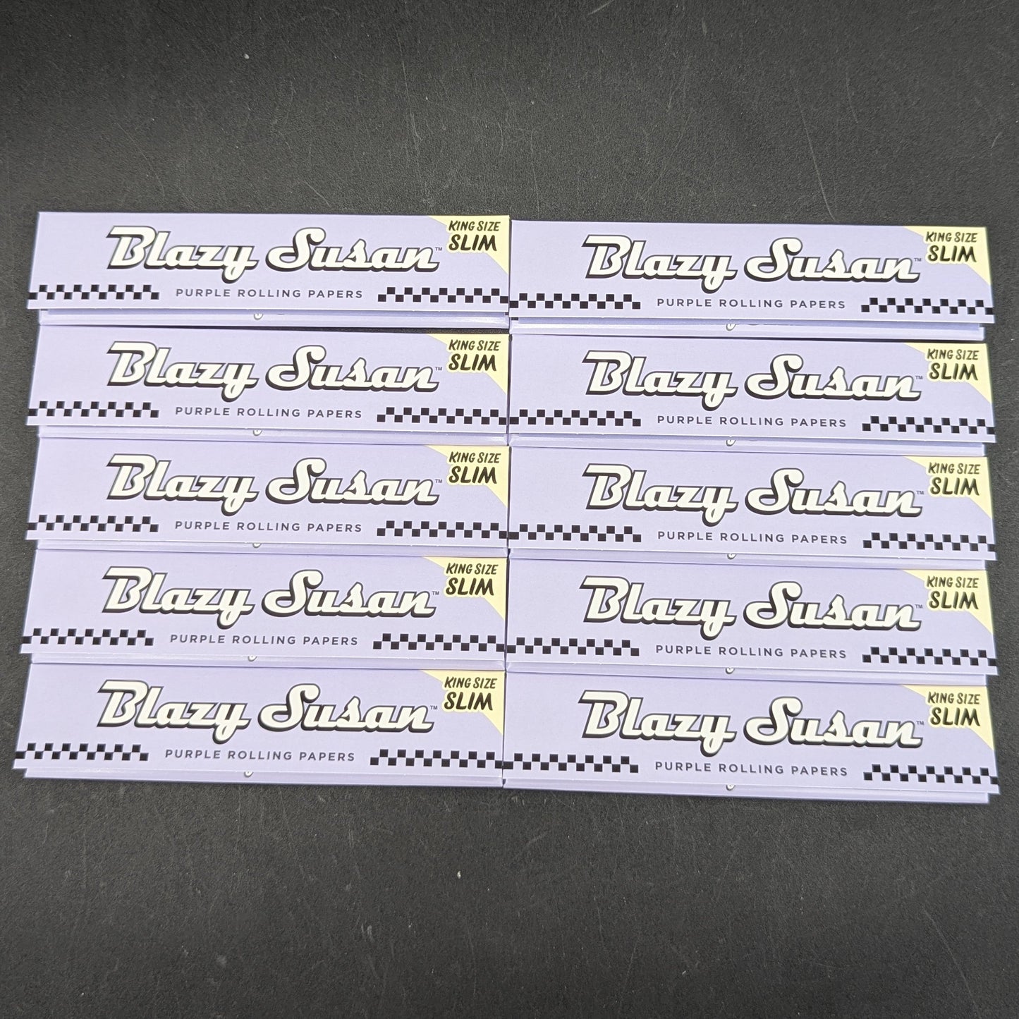 Blazy Susan Purple King Size Rolling Papers-Meech Madness Smoke Shop