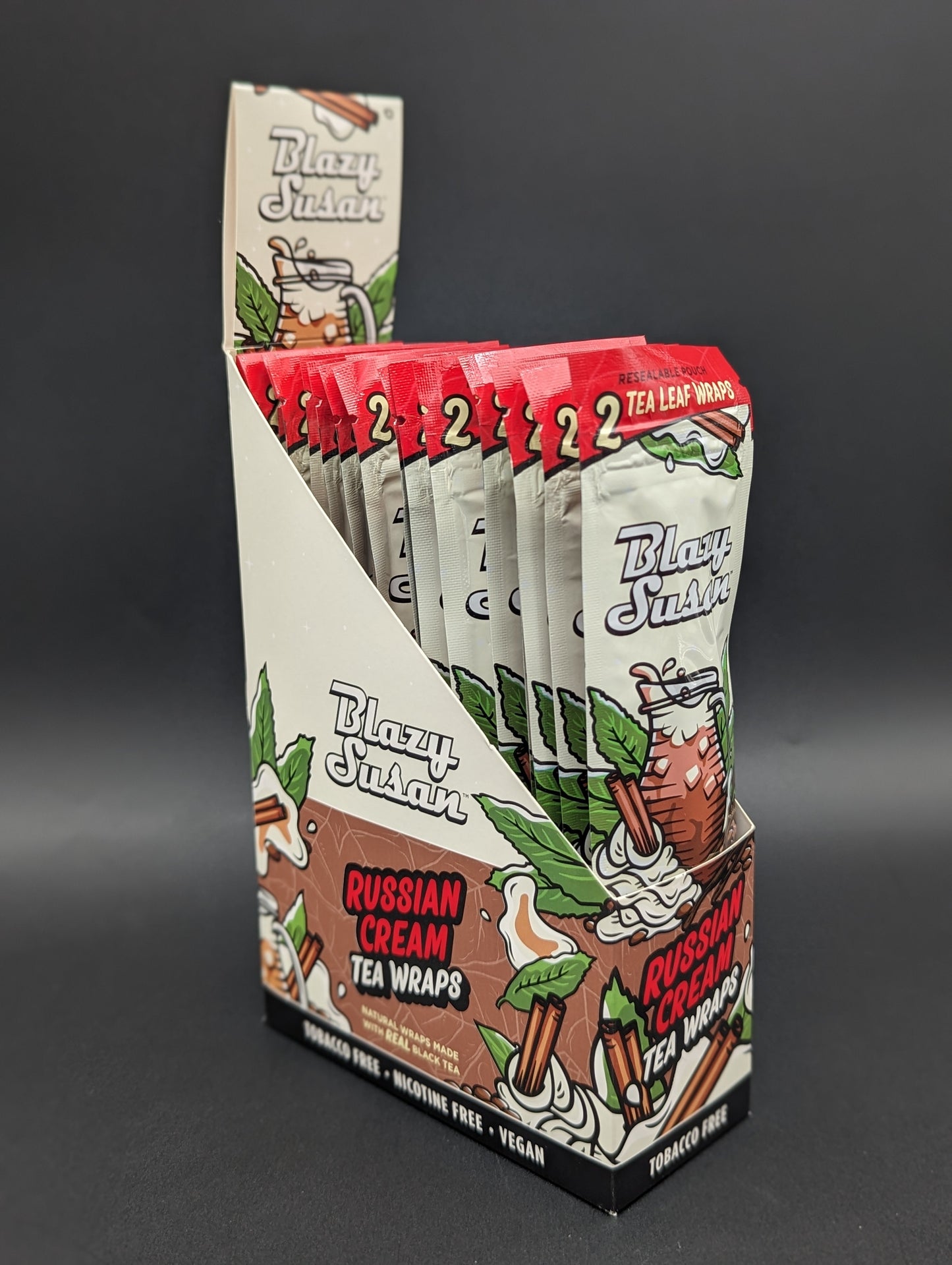 Blazy Susan Tea Leaf Wraps - Russian Cream-Avernic Smoke Shop