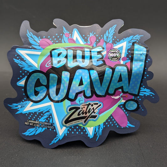 Blue Guava 3.5g Mylar Bags-Meech Madness Smoke Shop