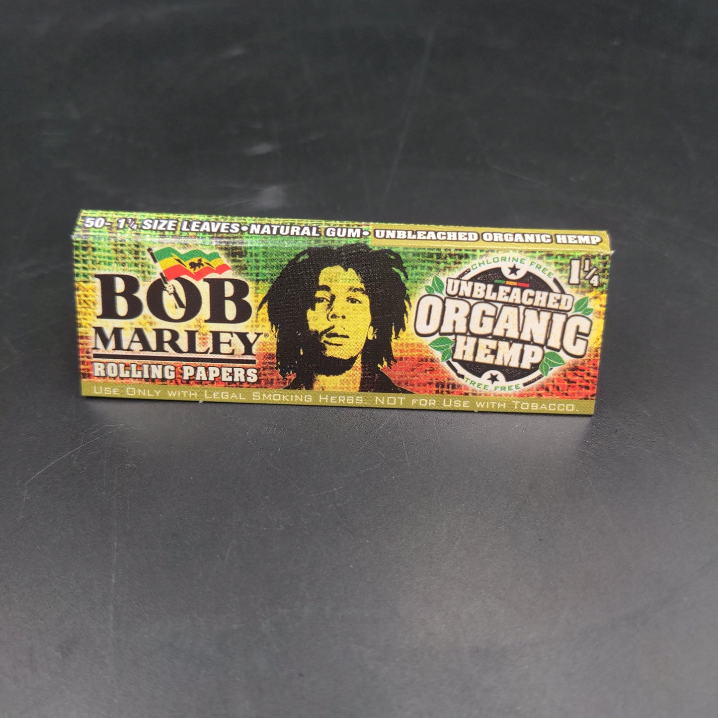 Bob Marley Rolling Papers Organic Hemp - 1-1/4"-Avernic Smoke Shop