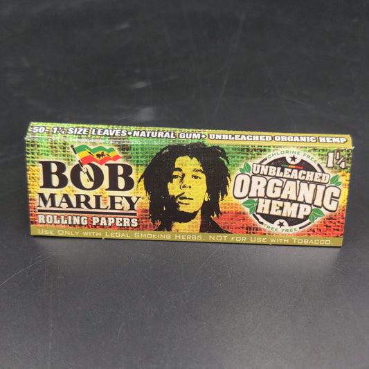 Bob Marley Rolling Papers Organic Hemp - 1-1/4"-Avernic Smoke Shop
