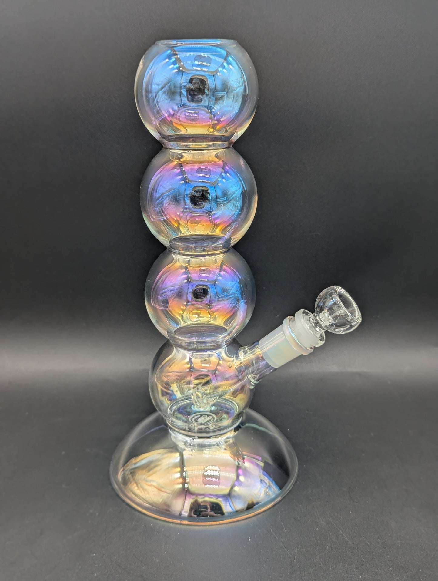 Bubble Bong - 10" Iridescent-Avernic Smoke Shop