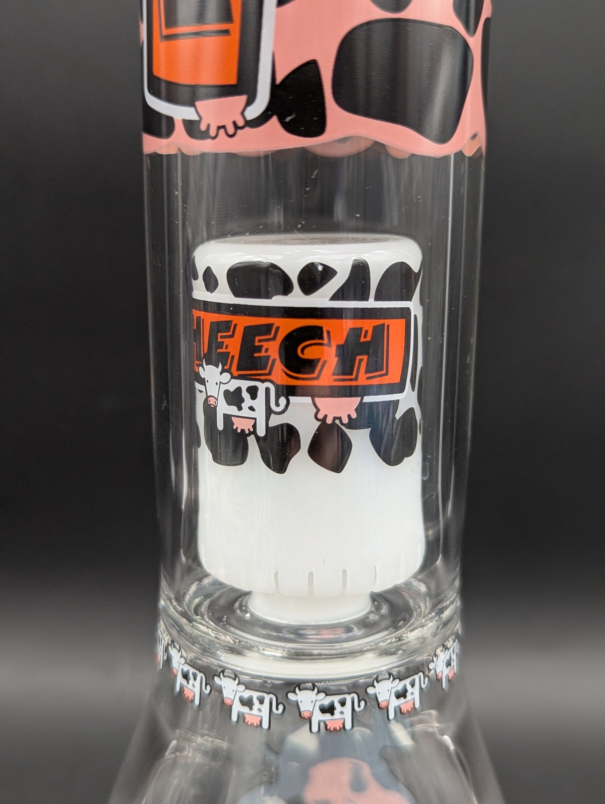 Cheech Glass - 14" Moo Cow Farm Vibes Beaker-Avernic Smoke Shop