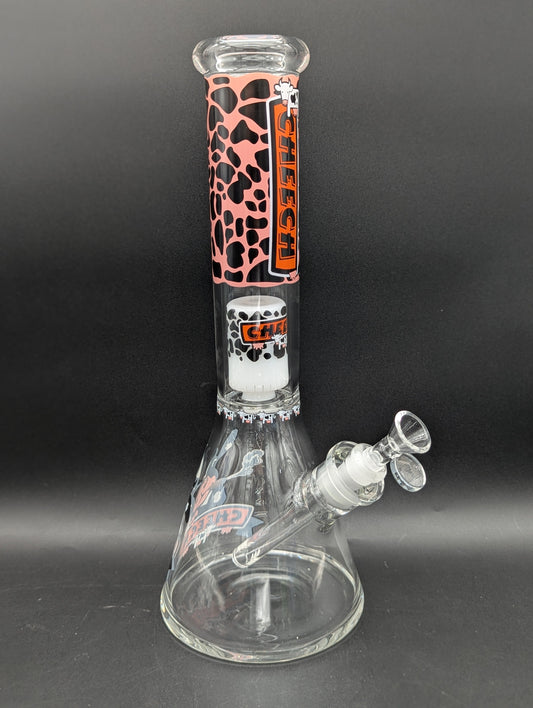 Cheech Glass - 14" Moo Cow Farm Vibes Beaker-Avernic Smoke Shop