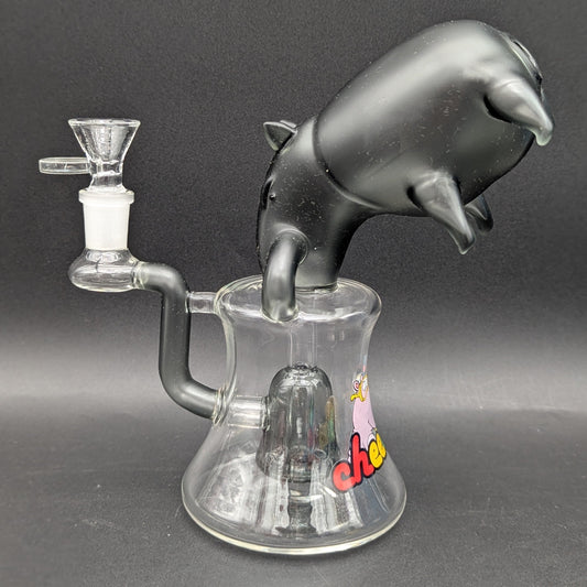 Cheech Glass - 7.5" Capybara Diving Water Pipe-Avernic Smoke Shop
