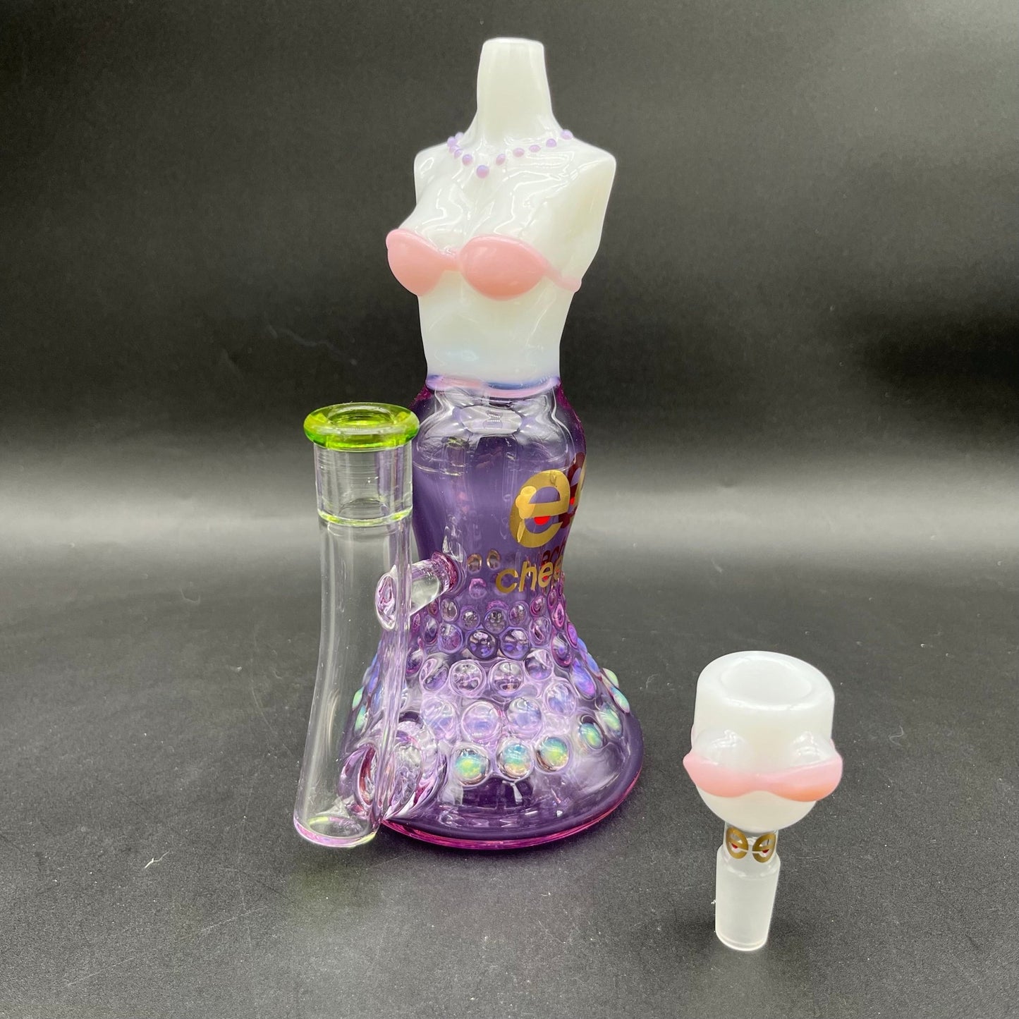 Cheech Glass - Bikini Bombshell Water Pipe - Meech Madness Smoke Shop