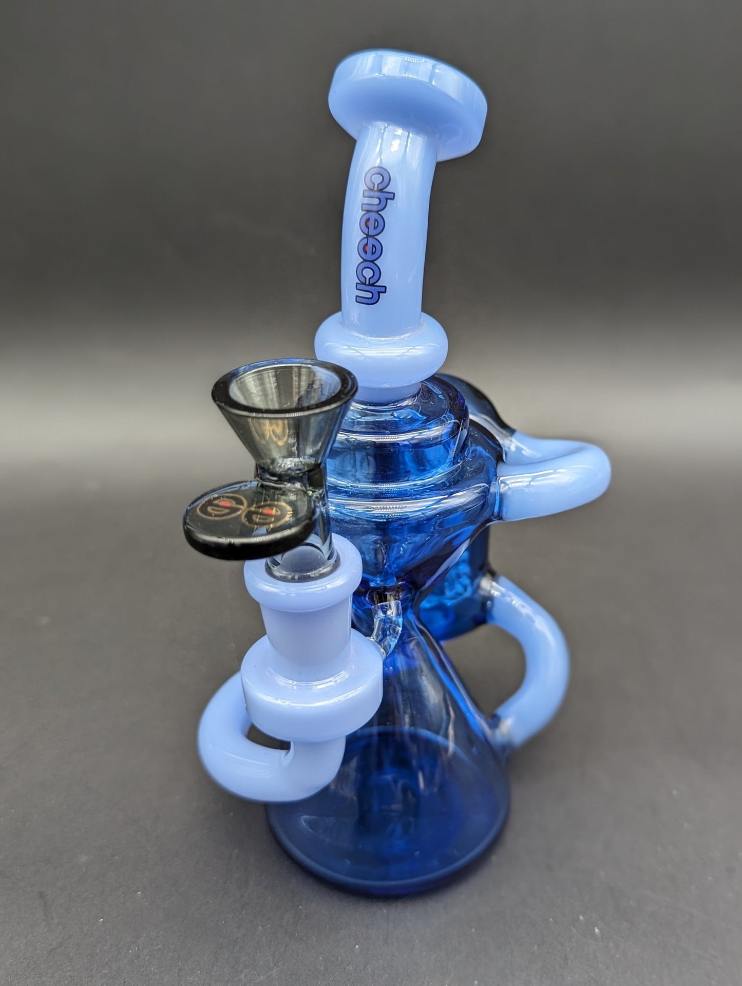 Cheech Glass - Full Color Tree Recycler Water Pipe - Meech Madness Smoke Shop