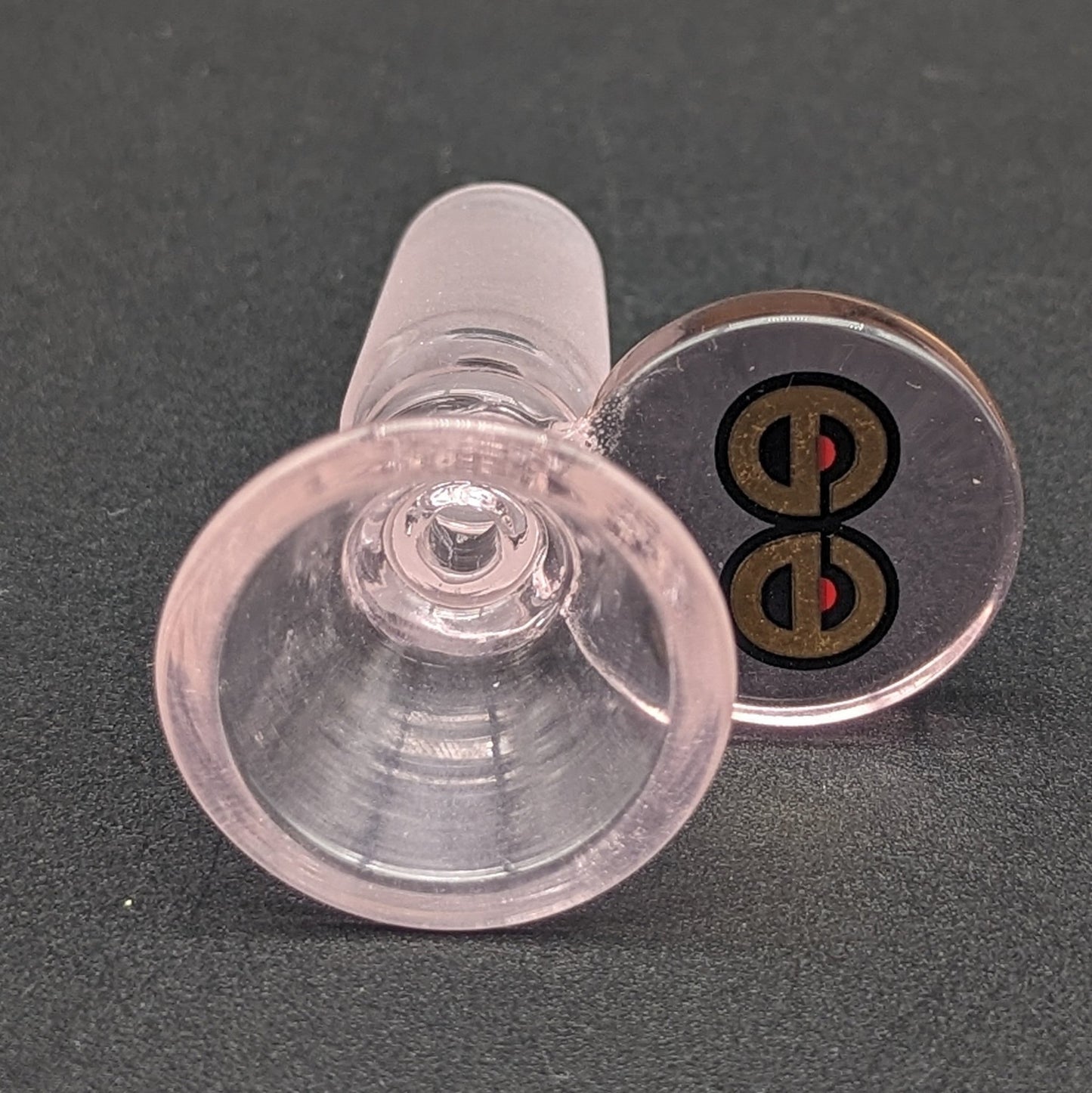 Cheech Pink Standard Bowl 14mm w/ Handle - Meech Madness Smoke Shop