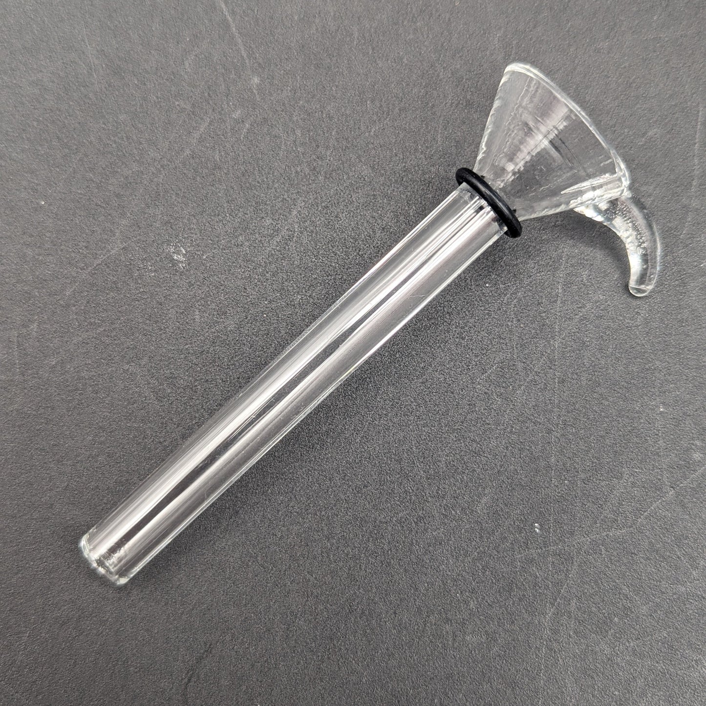 Clear Glass 9mm Slide w/ Rubber Seal-Avernic Smoke Shop