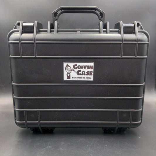 Coffin Case Large Black-Meech Madness Smoke Shop