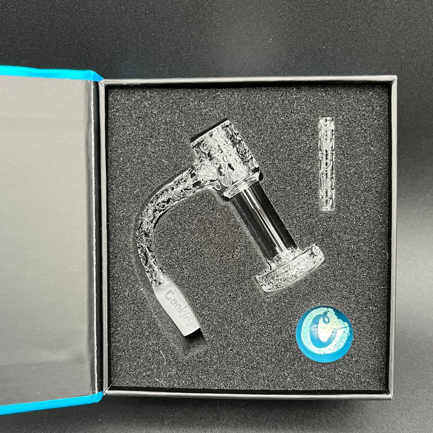 Cookies Etched Quartz Slurper Banger Kit - 14m-Avernic Smoke Shop