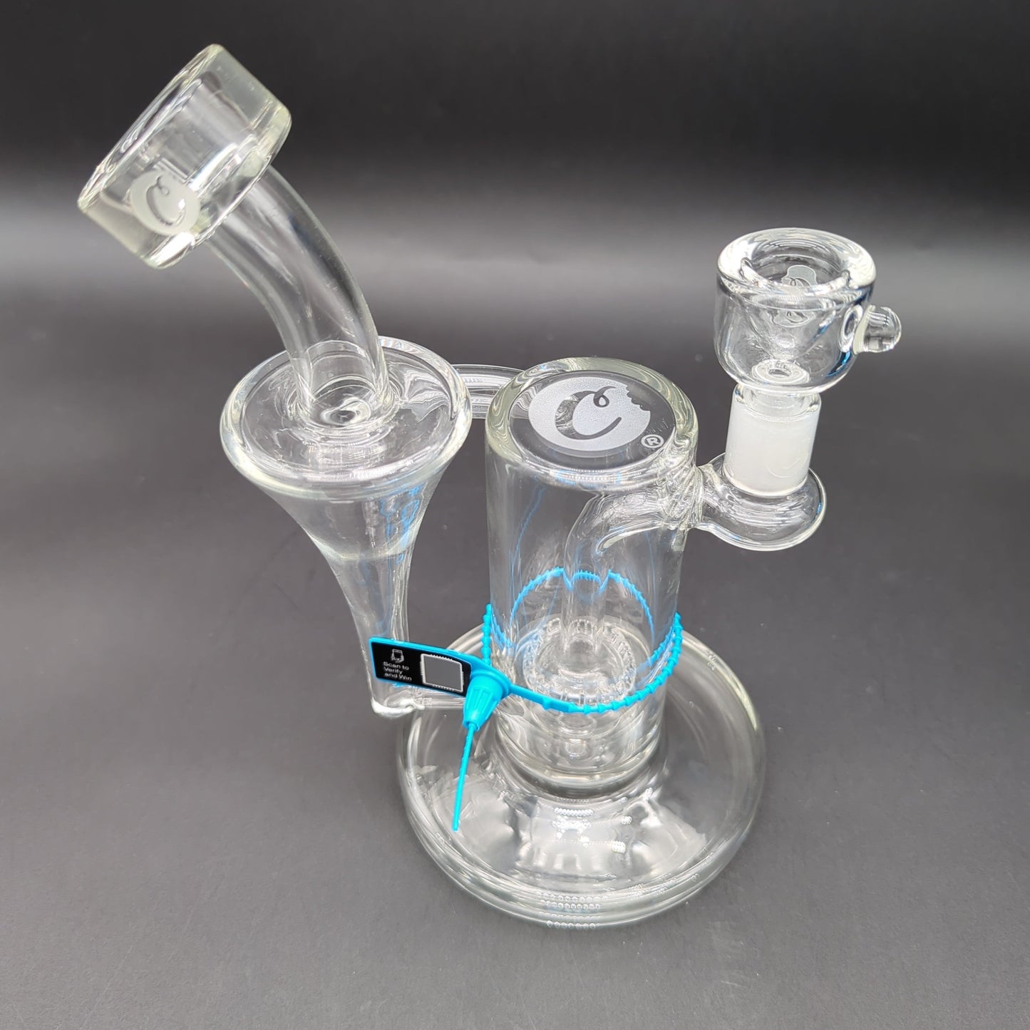Cookies Recycler Glass Water Pipe | 8.75" | 14mm from Avernic Smoke Shop at Meech Madness Smoke Shop