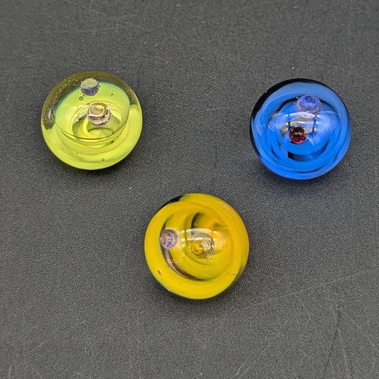 Cosmos Terp Slurper Marble 22mm-Meech Madness Smoke Shop