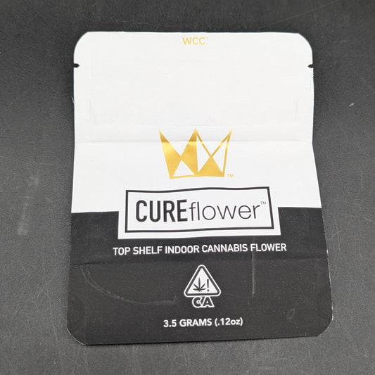 Cure Flower 3.5g Mylar Bags-Meech Madness Smoke Shop