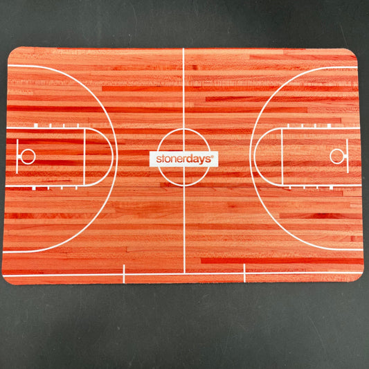 "Dabsketball Court" Dab Mat By StonerDays | 8" x 12"-Avernic Smoke Shop