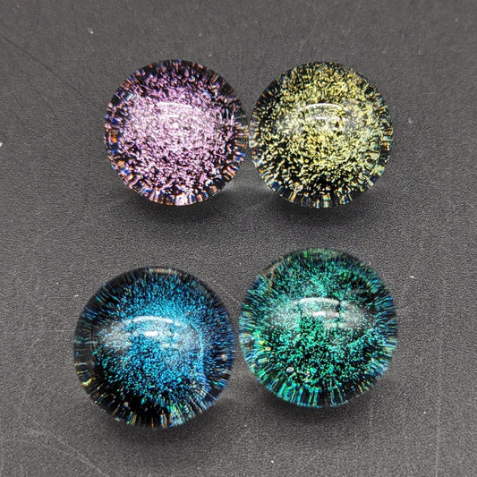 Dichroic 22mm Marble For Slurpers-Meech Madness Smoke Shop