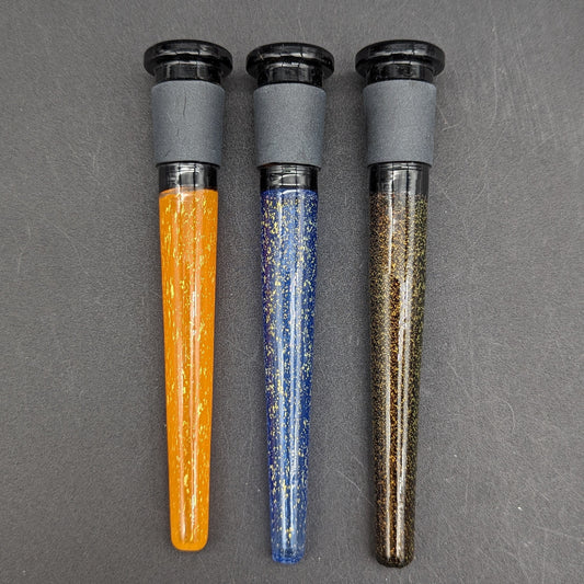 Dichroic Glass Restricted Airflow Downstem-Avernic Smoke Shop