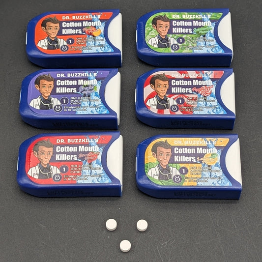 Dr Buzzkill - Cotton Mouth Killers Mouthwatering Candy-Avernic Smoke Shop