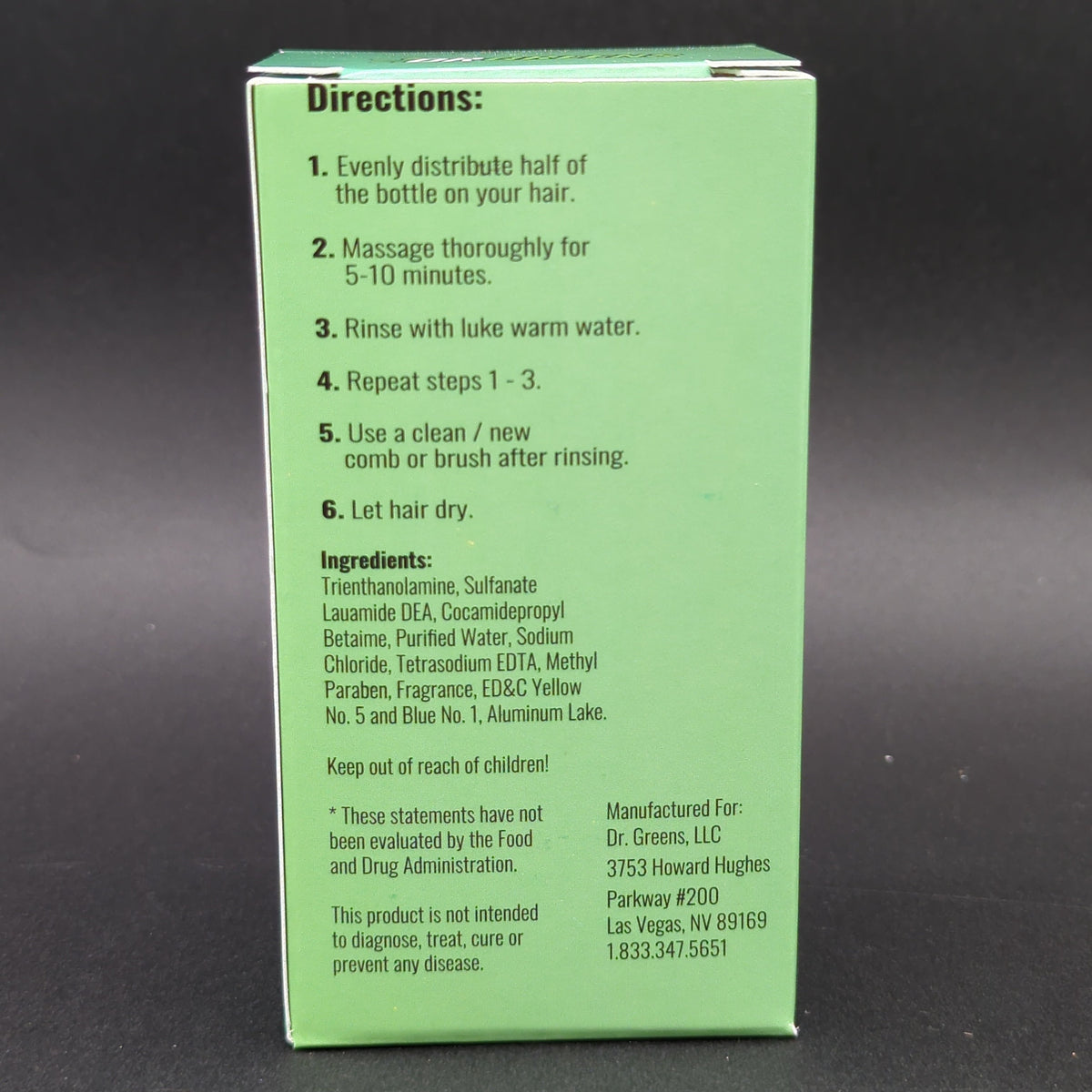 Dr. Greens Wash Away Shampoo | 1oz-Meech Madness Smoke Shop