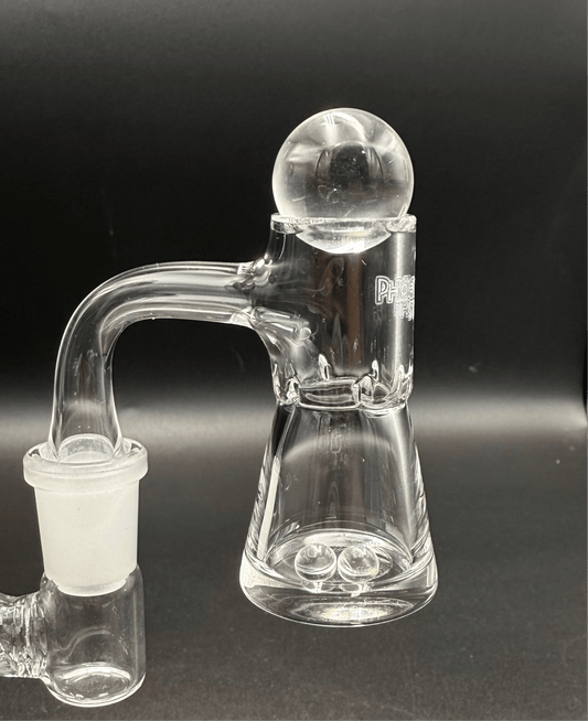 Drop Down Neck Quartz Banger - 14mm - Meech Madness Smoke Shop
