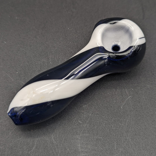 Dual Color Swirl Pocket Hand Pipe 3.3"-Avernic Smoke Shop