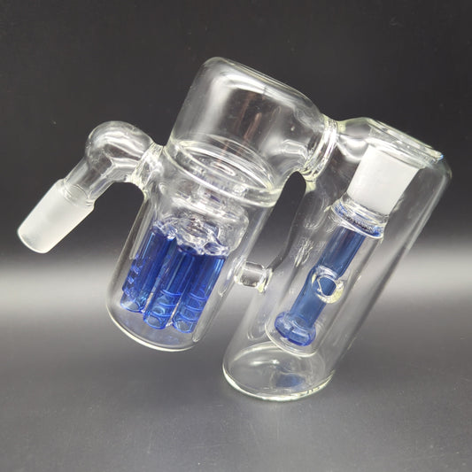 Dual Perc Wet Ash Catcher 14mm 45 Degrees-Meech Madness Smoke Shop