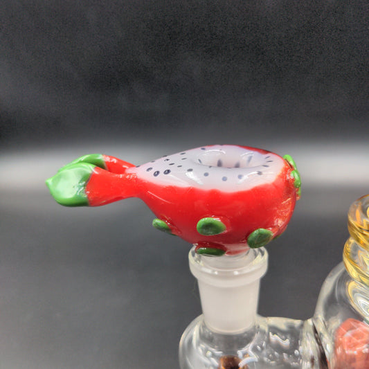 Empire Glassworks Bowl Piece - Dragon Fruit-Meech Madness Smoke Shop