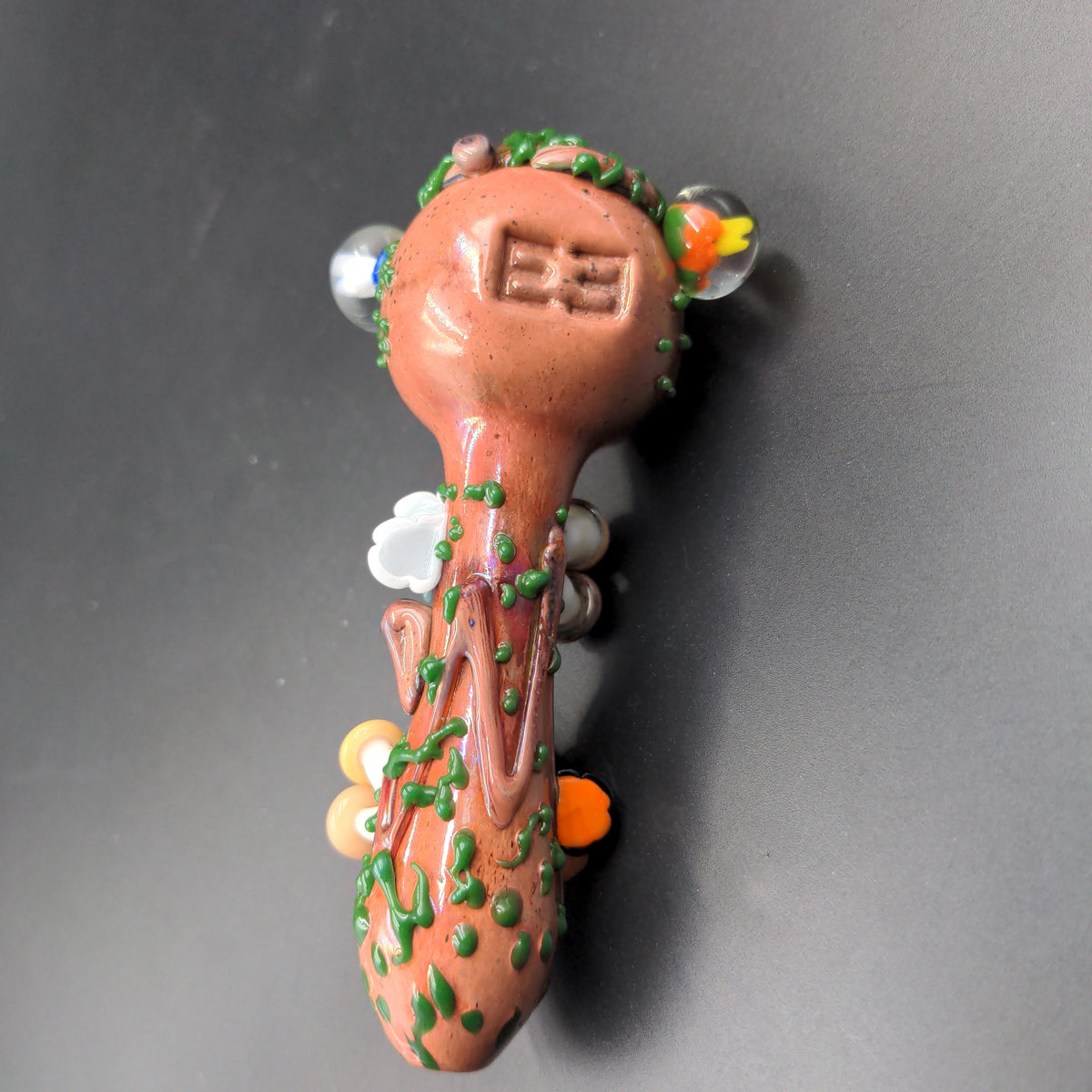 Empire Glassworks Spoon Pipe - Hootie's Forest - Small-Meech Madness Smoke Shop