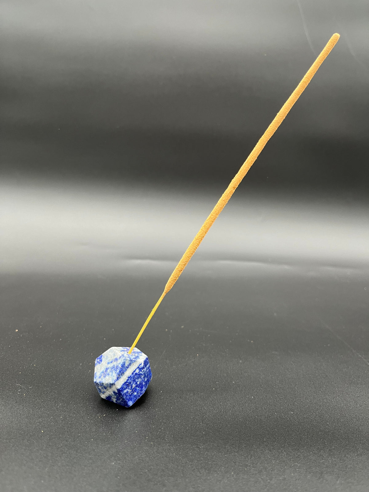 Faceted Incense Holder | Lapis Lazuli-Meech Madness Smoke Shop
